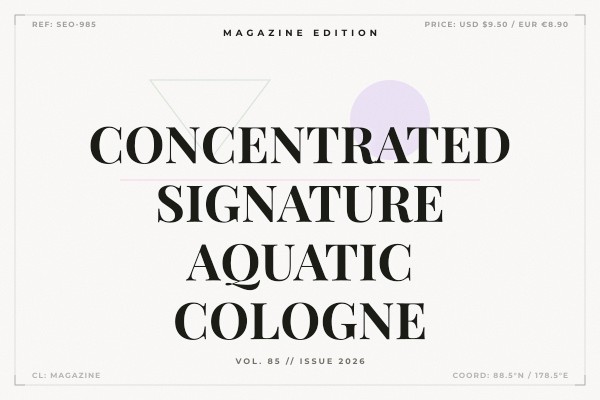 concentrated signature aquatic cologne